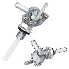 Amavoler Fuel Shut Off Valve Switch Fuel Pump Valve Replacement Parts Fit for Generator/Gas Engine Fuel Tank Part M10 x 1.25.