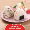 Onigiris Takonashi® Triangle Sushi Onigiri Making Molds Easy Making Sushi