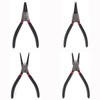 4 PCS Professional Heavy Duty 7" Internal External Straight Bent