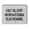 Makoroni - EAT Sleep Norwegian Elkhound - Jigsaw Puzzle 252
