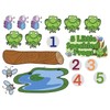 CHEFAN Felt Flannel Board Stories for Toddler,5 Little Speckled Frogs,Number