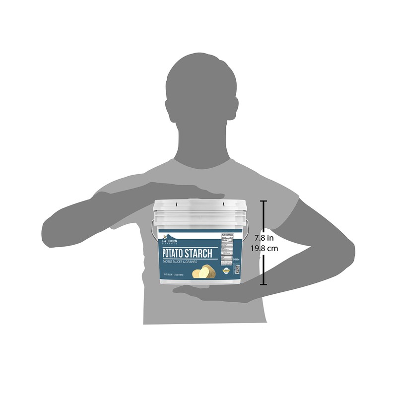 Earthborn Elements Potato Starch (1 Gallon), Thickener For Sauces, Soup,