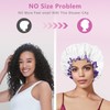 Aquior Gorro de ducha grande, gorro de ducha para mujer,