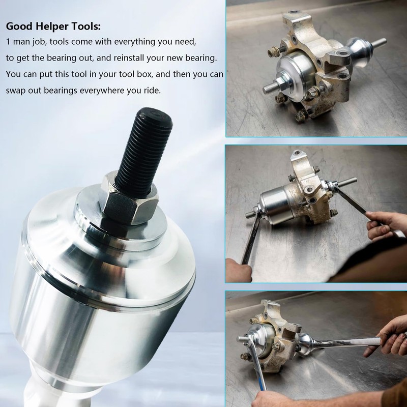 BIGLKNM Wheel Bearing Removal Tool Fit for Commander 800 1000