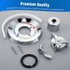 Avenuebool Retrofit Trim Kit, Compatible with Symmons/Temptrol Tub and Shower
