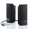 Sanwa Supply MM-SPL2NU3 USB Powered Multimedia Speaker, Black
