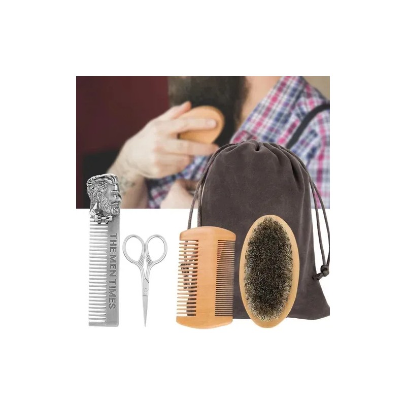 Barba Accesorios Cuidado Y Rasurado Barba Kit 5 Piezas