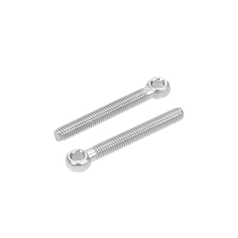 sourcing map M5 x 40mm 304 Stainless Steel Machine Shoulder