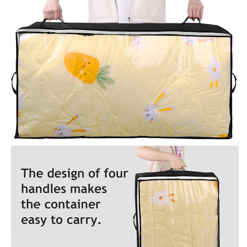 Budding Joy 90L Under Bed Storage Containers, Closet Organizers and