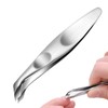 Hangnail Clipper,Hangnail Clipper Cuticle Trimmer Tweezer | Stainless Steel Precision