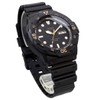 Casio MRW-200 Men's Standard Quartz Watch, Black x Gold MRW-200H-1EV,