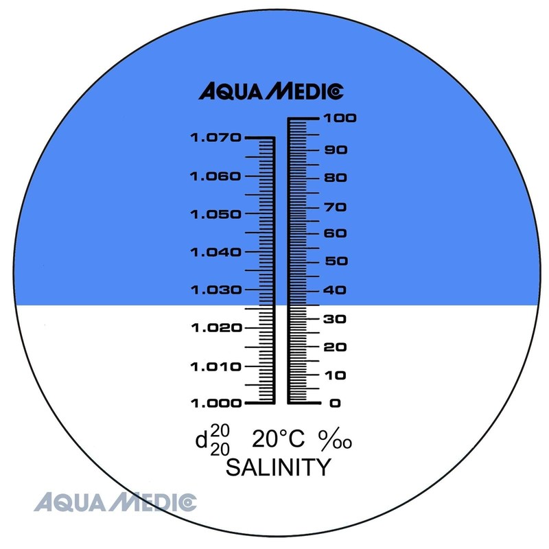 Aqua Medic Refractometer LED.