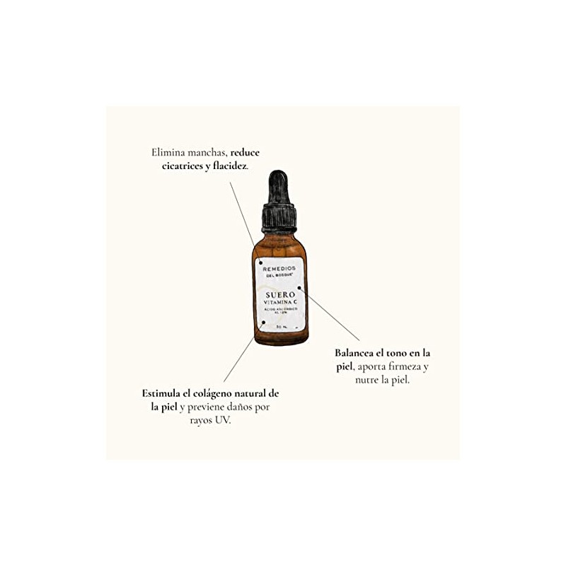 Remedios del Bosque Sérum Anti Manchas Vitamina C al 12