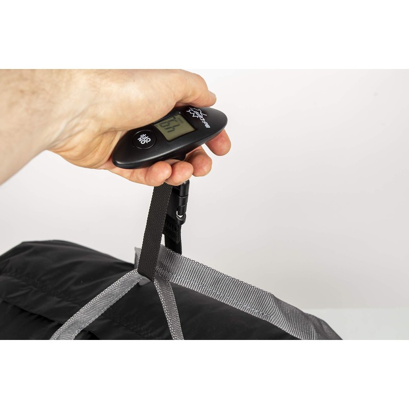 Bo-Trail BC Pèse-bagages digital Gepäckwaage, 14 cm, Schwarz (Noir)