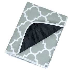QWORK® 5-Layer Dampfbügeleisen Bügelmatte, 100x65cm Weiche Bügelunterlage für Tisch, rutschfest, Wärme- und Feuchtigkeitsschutz Bügeldecke