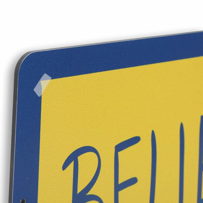Open Road Brands Ted Lasso Believe Metal Sign - Small