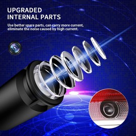 High Definition LED Projection Welcome Light，Logo Projector Puddle Lights，Compatible with A B C E M GL GLA GLC GLE GLS Class W205 W213 W166， Plug and Play (2PCS)