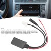 Car Bluetooth Audio Cable Adapter with Microphone Hands Free Replacement