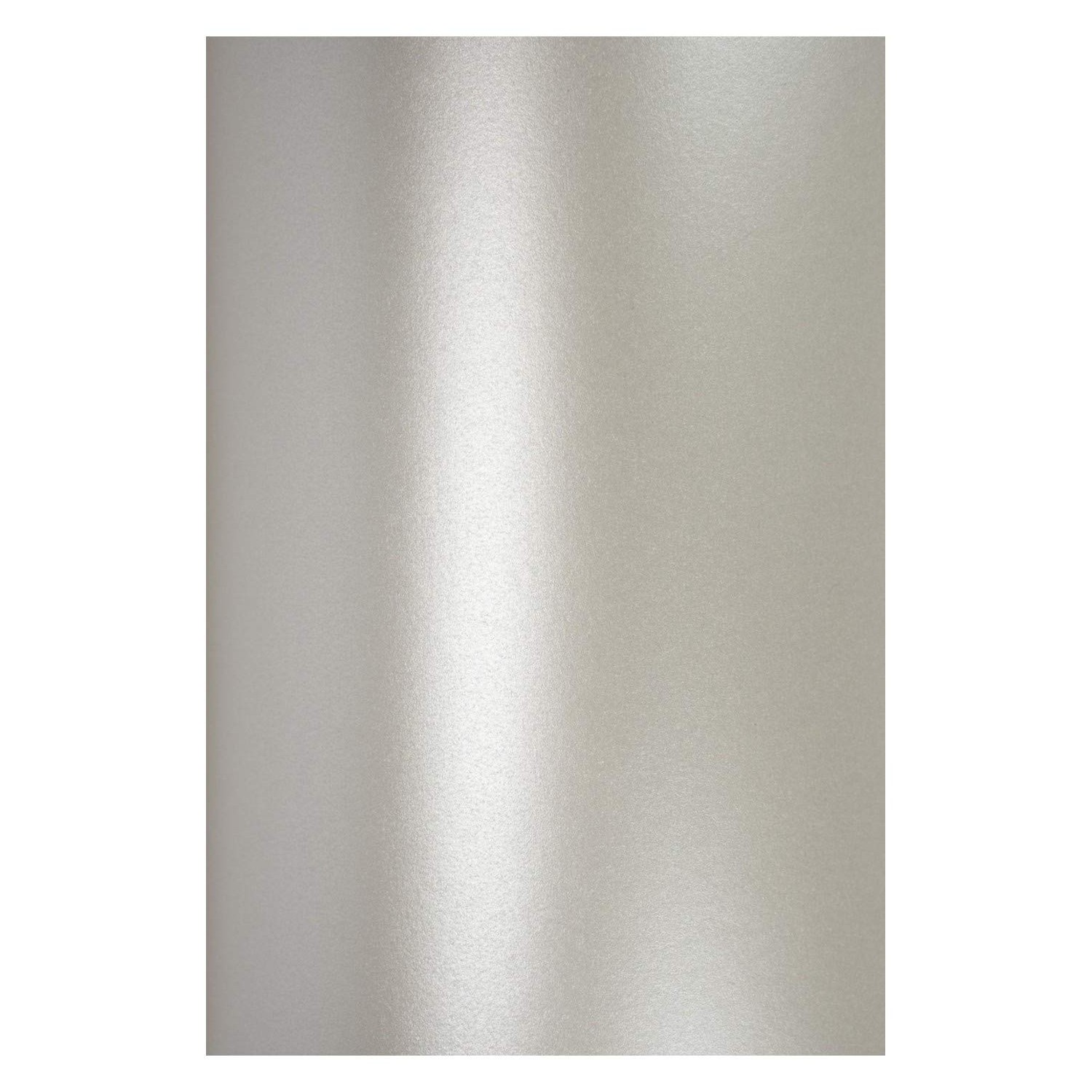 Netuno 10x Metallic Silver Card A5 148 x 210 mm 5.8 x 8.3 in 250gsm ...