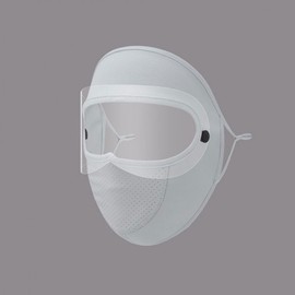 Summer Cooling Face Mask Mask (Grey) 2ea