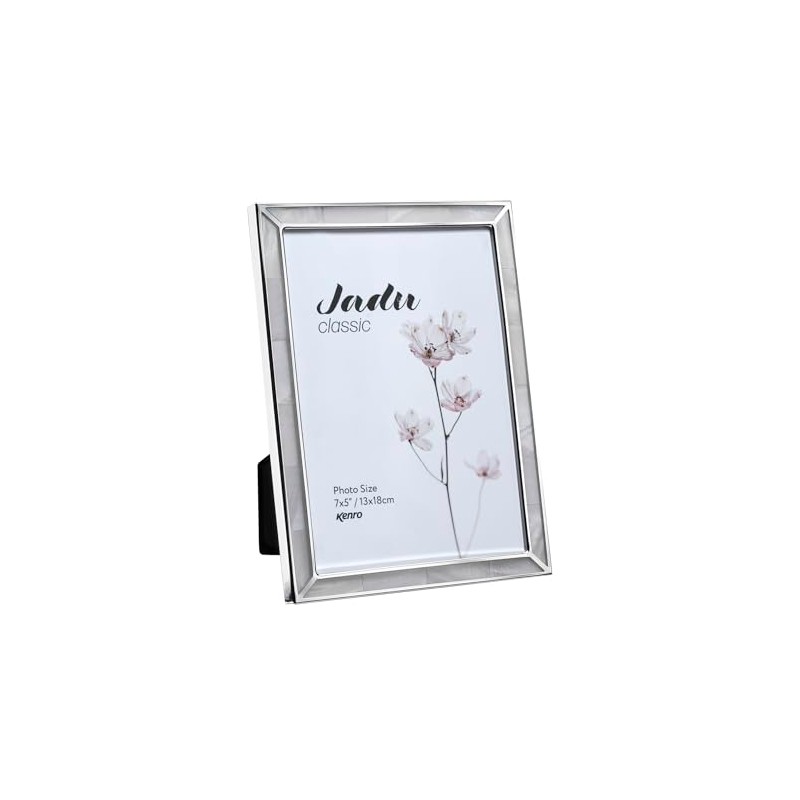 Kenro Jadu Silver Plated Photo Frame 7x5 / 13x18cm with