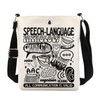 KUIYAI Speech Therapist Gift, SLP Scope of Practice Crossbody Bag,