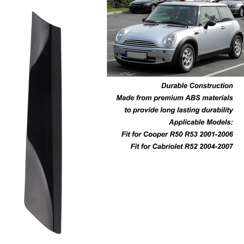 Windshield A Pillar Trim Molding Add Security 51137128157 Front Windshield