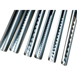 HAND H0911 Sturdy Sharp Pinking Shears 9.25" Great for Crafts and Cutting Fabric Samples (Little Teeth 1B, 4 mm)