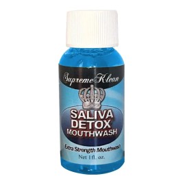 Supreme Klean Saliva Detox Mouthwash - Pass Saliva Drug Test Fast - Pack f 2