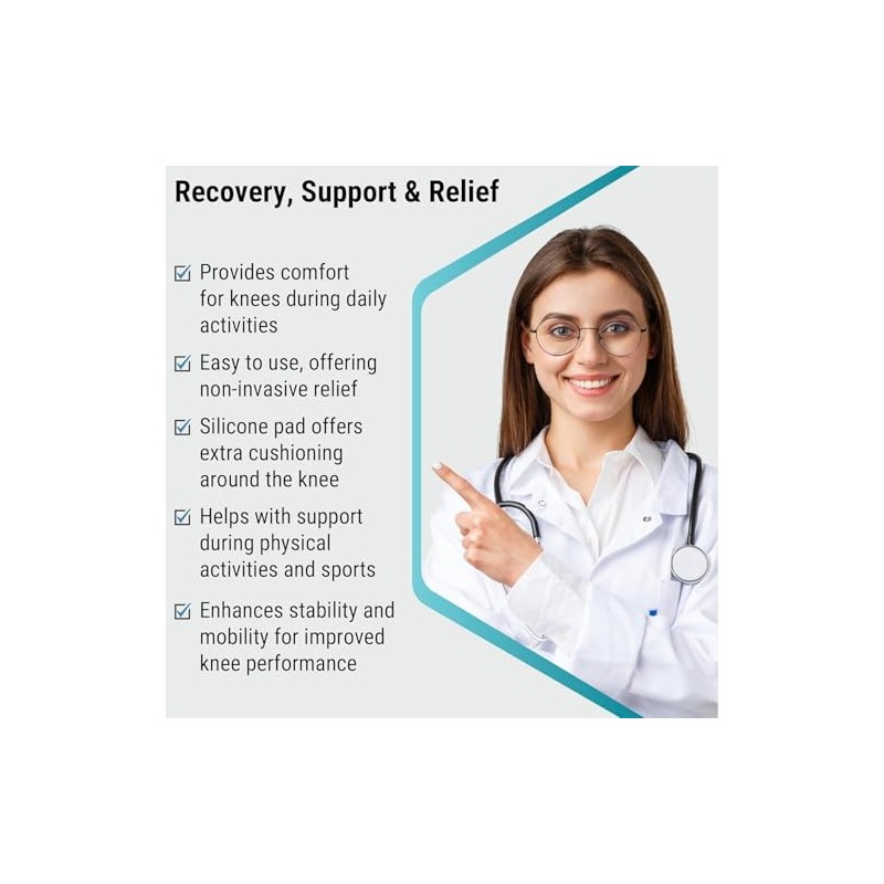 360 RELIEF Knee Support Men & Women – Knee Brace