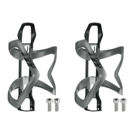 sourcing map 2pcs Bicycle Water Bottle Holder Adjustment Right Load Bike Bottle Cages Cycling Cup Holder for MTB Road Gravel, Grey