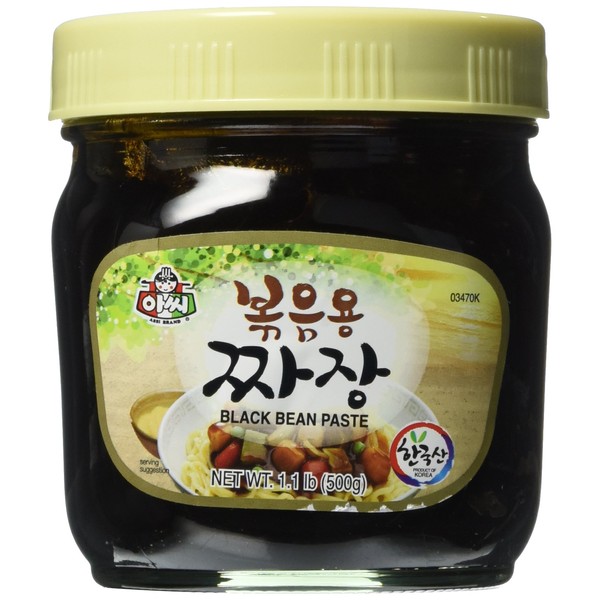 assi Black Bean Sauce, Jjajang, 1.1 Pound