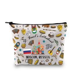 Russland-Reisegeschenk, Moskau-Reise, Russland, Souvenir, St. Basilikum-Kathedrale, Russland, Geschenk, Russland-Fans, Kosmetiktasche, Russland, Fußballgeschenk, St. Basil's
