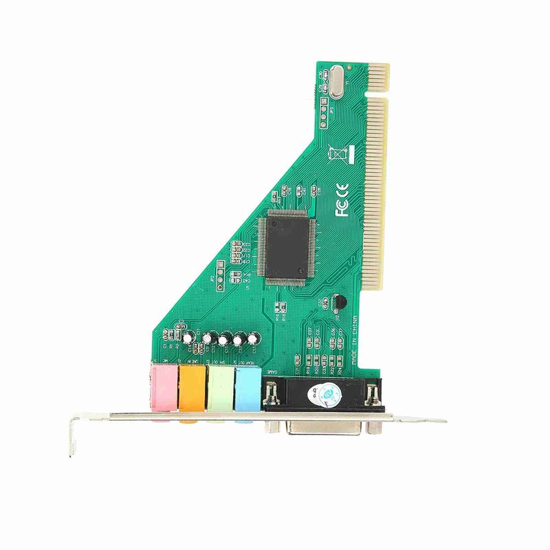 PCI Sound Card Channel 4.1 for Computer Desktop Internal Audio