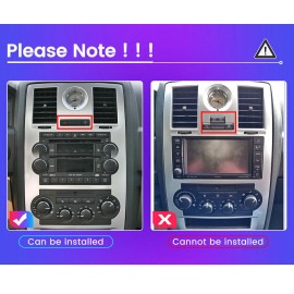 Unbranded For 2005-2010 Chrysler 300 300C Apple CarPlay Android Auto Radio GPS WIFI