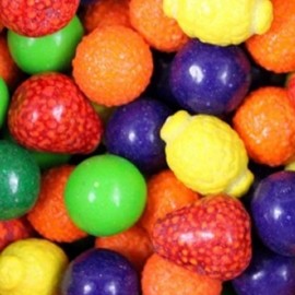 Seedling Gumballs Bulk 2LB Bag of Seedling Fruit Shaped Gum Balls Bulk Candy by Snackivore.