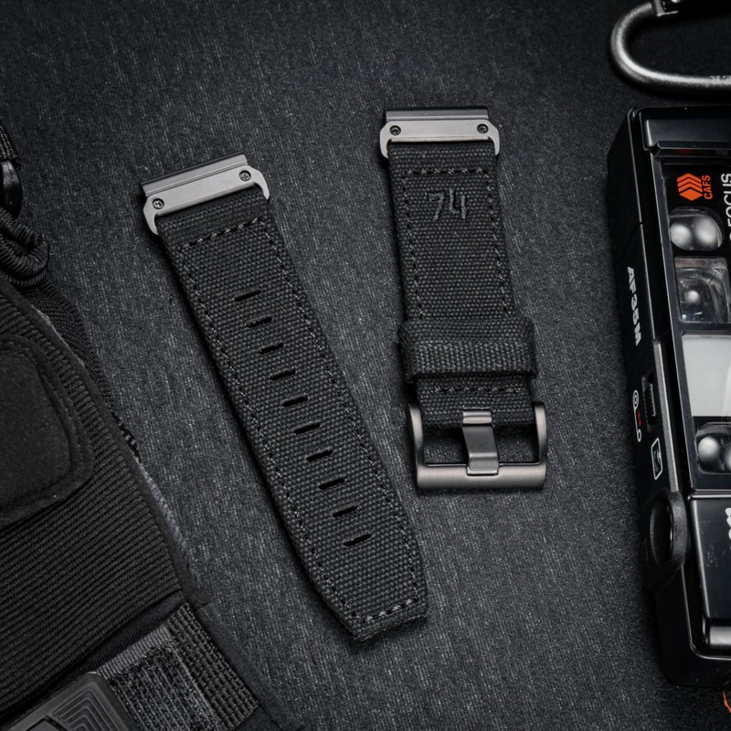 Torbollo Garmin Belt Canvas Garmin Band for Fēnix, Instinct, Tactix,