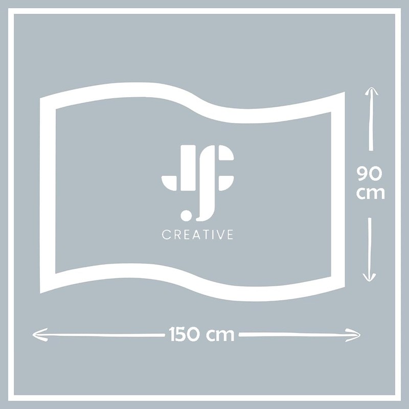 Italy Flag 90 x 150 cm Large Flag with Pole