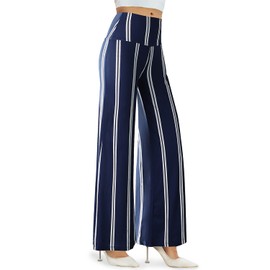 Arolina Women's Stretchy Wide Leg Palazzo Lounge Pants Casual Comfy High Waist Palazzo Pants