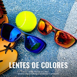 3 Piezas Gafas De Sol Deportivas Con Protección UV Y Cordón, Gafas De Ciclismo Polarizadas Para Hombre, Adecuadas Para Conducir, Andar En Bicicleta, Pescar,Azul Hielo/Verde/Rojo