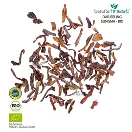 tea`s finest® Darjeeling Sungma BPS Second Flush Black Tea - Organic (250 g)
