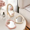 Cloud Desk Mirror, 9.8x6.9 in Cute Small Table Makeup Mirrors