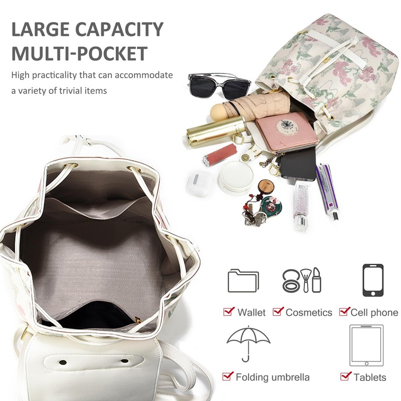 NICOLE & DORIS Fashion Mini Backpacks Women Backpack Flowers Small