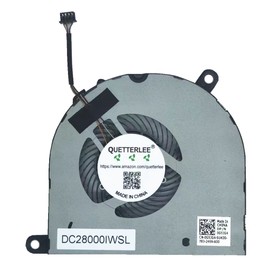 QUETTERLEE Replacement New Laptop Integrated Graphics H-Series Processors CPU Cooling Fan for Dell Latitude 5480 5490 5491 5495 Series 0G5JG4 09YGNW EG50060S1-C320-S9A DC28000IWSL DC28000LCSL DC5V Fan