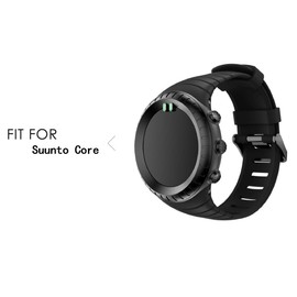 (mi-mo-ru) Miimall Suunto Core Band, 42 mm Leather Leather High 级 Suunto Core Watch Band Genuine Leather Belt Clasp Suunto Core Watch Band (iWatch Band)