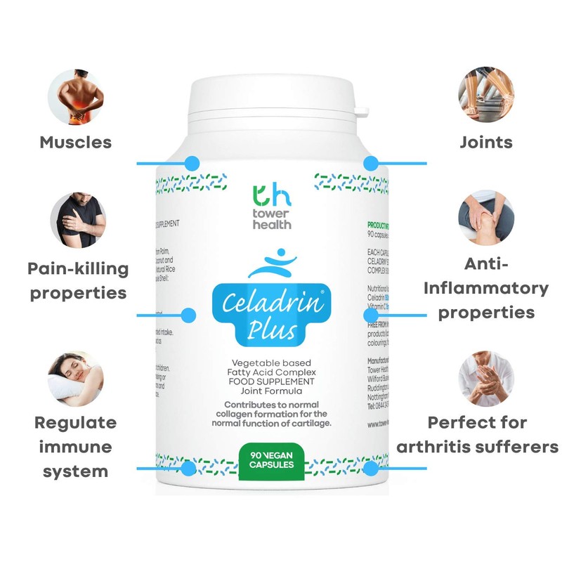 Celadrin Capsules 1500mg - Celadrin Plus for Muscle and Joint