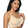 GXXGE 4Pack Nursing Bra for Breastfeeding Maternity Bras Push Up