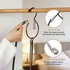 Vigorwise 4Pcs Hat Hanger & Belt Hanger with Safety Clip
