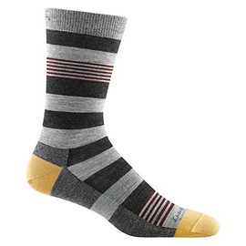 Darn Tough (Style 6033) Men's Oxford Lifestyle Sock - Gray, Large