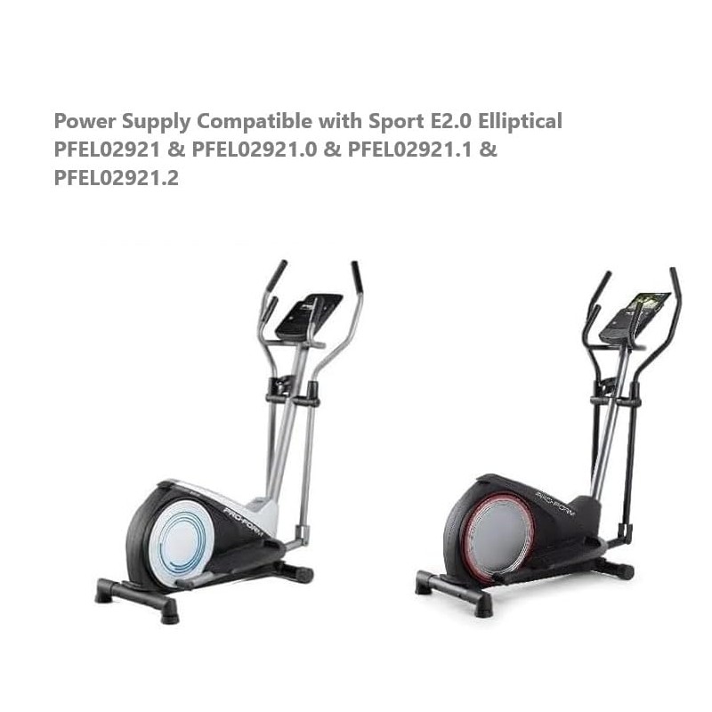 AC Adapter Compatible with ProForm Sport E2.0 Elliptical